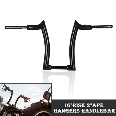 16'' Rise 2  Ape Hanger Handlebar Fit For Yamaha Vstar 1100 XVS1100 • $136.84