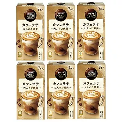 Nestle Adult Reward Latte 7 Sticks X 6 Boxes Powder From Japan 8384 • $37.95