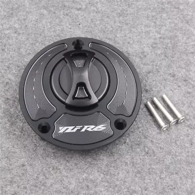 Keyless Motorcycle Fuel Gas Tank Cap Cover For Yamaha R6/R6S (all Years) YZFR6 • $27.59