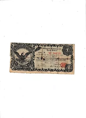 Mexico  1  Peso  1914  Low  Grade • £2