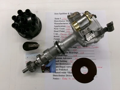 $219.99 • Buy Mallory Dual Point Distributor Ford FE 427 428 390  Mallory Cap, Rotor, & Points