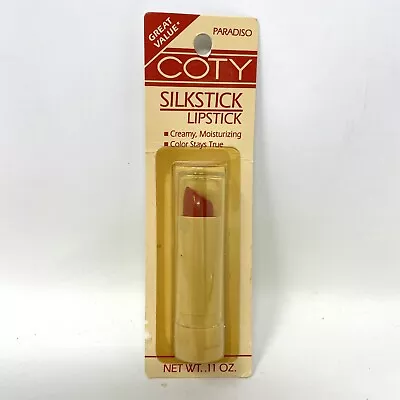 Rare Coty Silksticks Paradiso Lipstick .11 Oz NEW Sealed Vtg Original Packaging • $39.19