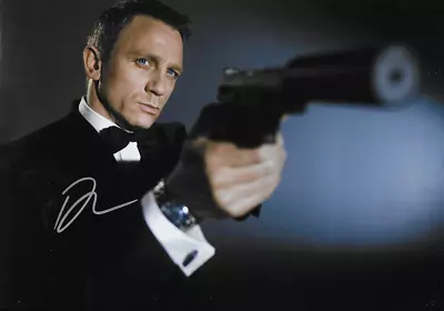 Daniel Craig Actor James Bond Signed Photograph 2 *With Proof & COA* • £125