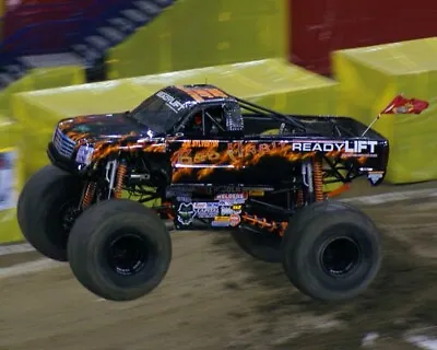 Bad Habit Monster Truck Running On Track 8x10 Glossy Photo #d7 • $2.69