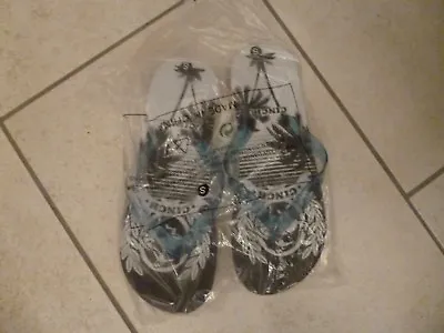 £5.50 • Buy CINCH Turquoise Flip Flops/Beach Shoes Size S - NEW In Packaging 