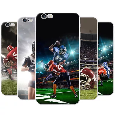 Azzumo American Football College Sport Soft Thin Case Cover For The IPhone • £3.99