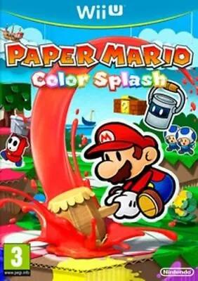 Paper Mario: Color Splash (Wii U) Mint Condition - FAST & UK Stock • $84.41