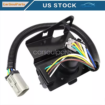 Trailer Tow Wiring Harness Plug 4 & 7 Pin Fit 99 -01 F250 F350 Super Duty Ford • $61.80