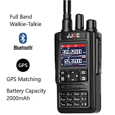 JC-8629 GPS Walkie Talkie Transceiver Full Frequency Long Range 512CH Bluetooth • $85.99