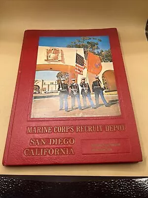 1976 Marine Corps San Diego Recruit Depot Yearbook 2nd Battalion Platoon 2121 • $30.39