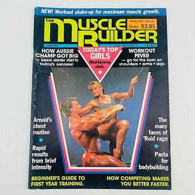 The Muscle Builder Vintage Body Building Magazine June 1988 RARE  • $46.97