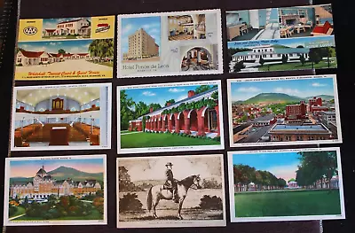 Charlottesville Roanoke VA Lot Of 18 Vintage Postcards - 5 Linen Hotels Motels • $3.75