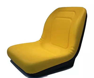 Yellow High Back Seat Fits John Deere Riding Mowers GX335 GX345 GX355 G100 • $119.99