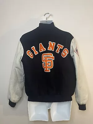 Vintage Chalk Line San Francisco Giants Wool Varsity Letterman Jacket Size L • $349.99