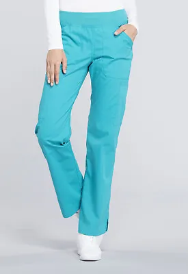 Cherokee Workwear Professionals Women's TALL Pull-on Cargo Scrub Pants - WW170T • $25.99