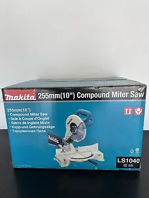 New Makita Ls1040 10  Compound Miter Saw 15 Amp Motor 4600 Rpm Bsr • $280