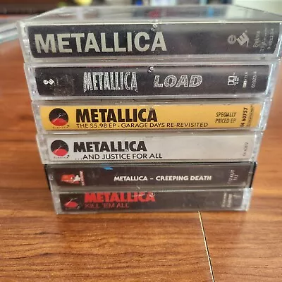 Metallica Cassette Tape Lot • $120