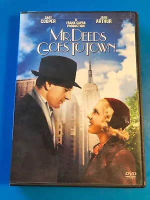 Mr. Deed Goes To Town (DVD) W/Gary Cooper….full Frame …... Excellent  Condition! • $3.99