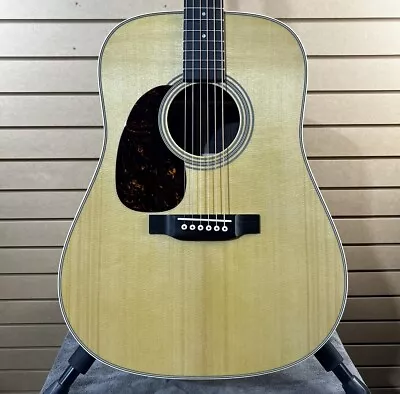 Martin D-28L Acoustic Guitar - Natural W/OHSC & PLEK*D #900 • $3199