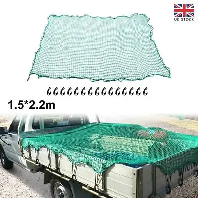 £16.43 • Buy Heavy Duty Cargo Net Strong Safety Netting Truck Skip Climbing Trailer Net UK
