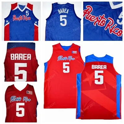 Jose JJ. Barea #5 Team Puerto Rico Basketball Jersey Stitched Custom Name S-4XL • $35.99