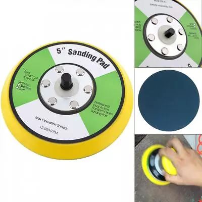 5” Sanding Pad 12000RPM 5/16” Arbor 24 Thread For Air Orbital Dual Action Sander • $8.34