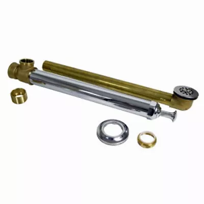 Standing Bath Waste - 1-1/2 Tubular Brass - Chrome Plated Tube 19  • $149.80