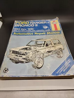 Haynes Repair Manual (36070) Ford Ranger & Bronco II 1983-1993 • $9.95