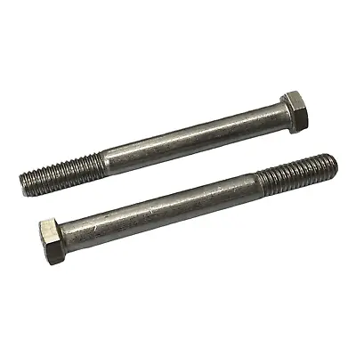 3/8-16x3 3/4  Stainless Steel Hex Head Cap Screw Bolt (Lot Of 2) • $10