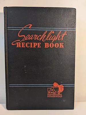 Vintage Cookbook Searchlight Recipe Book Household 25th Ed 1955 W/Tabs #H-11 • $13.75