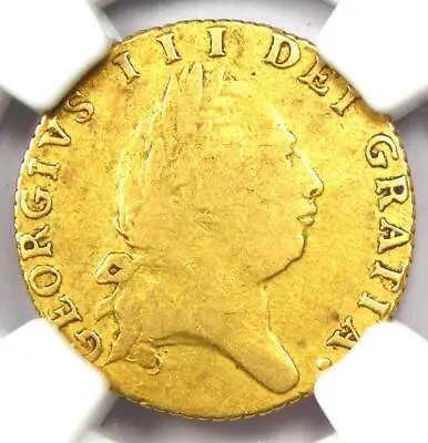 £666.05 • Buy 1791 Britain George III Gold Half Guinea 1/2G - Certified NGC VF25 - Rare Coin!