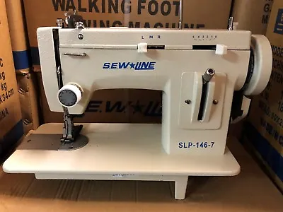 Sewline New 146-7 Portable Walking Ft Zigzag +extras Industrial  Sewing Machine • $444