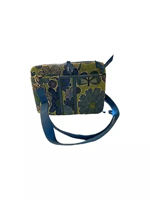 Vera Bradley 12  Mini Laptop  Hard Case W/Shoulder Strap In Bali Blue NWT • $5.42