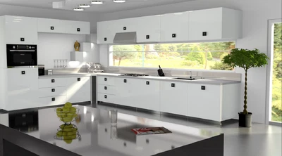 £3.50 • Buy White Gloss Replacement Acrylic Kitchen Doors Drawers Fronts