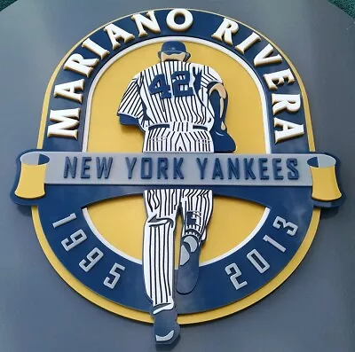 YANKEES 3D Mariano Rivera Sign Art Jersey New York Baseball Stadium Legend Fame • $150