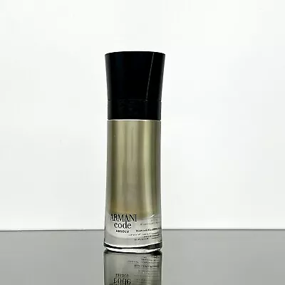 ARMANI CODE ABSOLU By Giorgio Armani Men PARFUM 2oz-60ml Spr DISCONTINUED (BK08 • $104.95