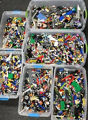 LEGO 1 Pound ☀️BUY 5 POUNDS GET 1 POUND FREE☀️Bricks Parts Pieces Bulk Lot! • $11.95