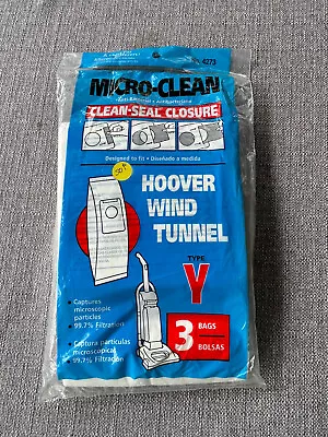 Hoover Wind Tunnel Type Y Vacuum Three Bags • $8