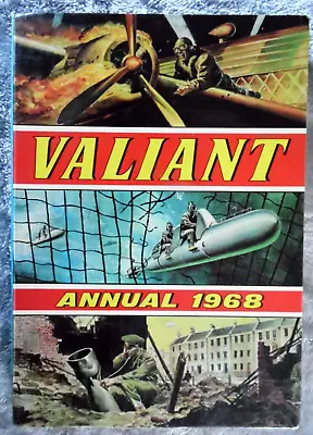 Vintage Valiant Annual 1968 Published By Fleetway Publications Ltd. Unclipped. • £4.99