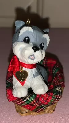 Puppy Love # 2 Schnauzer - 1992 Hallmark Keepsake Ornament; No Box • $24.99