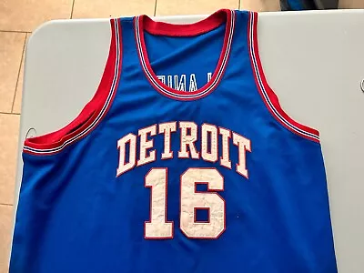 Bob Lanier Mitchell And Ness Jersey Size 58 Detroit Pistons 71-72 NBA Basketball • $34.99