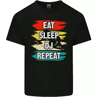 Eat Sleep DJ Repeat DJing Music Mens Cotton T-Shirt Tee Top • $13.87