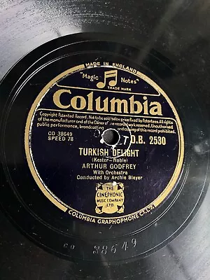 78 Rpm Arthur Godfrey - Turkish Delight/Lonely Little Petunia - COLUMBIA Record • $10.63