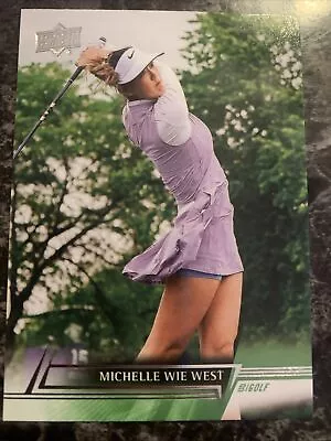 Michelle Wie West  2023-24 Upper Deck Golf Base    #14 • $1.18