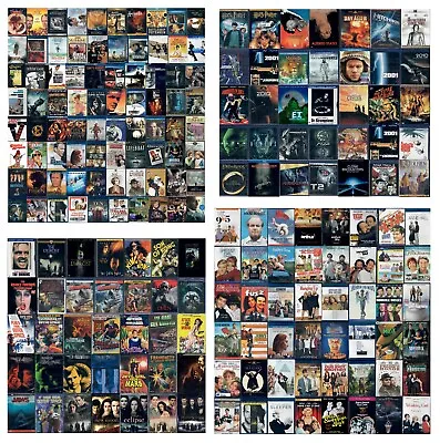 PICK YOUR OWN DVD Or BLU-RAY: CLASSIC MOVIES (COMEDY DRAMA SCI-FI & HORROR) • $20