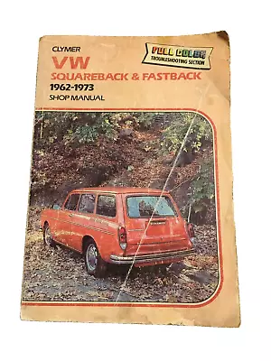 Volkswagen VW Squareback 1962-1973 Shop Repair Service Manual 1963 1964 1965 DYI • $39.99