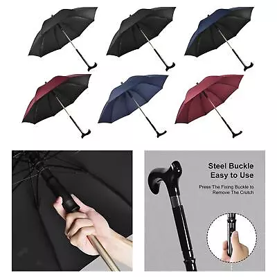 Divisible Walking Stick Umbrella Heavy Duty Extendable Umbrella For • £40.27