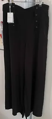 Zimmerman - UNWORN Wide Leg Pant Size 3 BLACK • $95