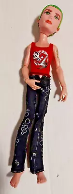 2008 Mattel Monster High Deuce Gorgon Ghouls Alive Out 11 In Boy Doll Red Shirt • $4.99