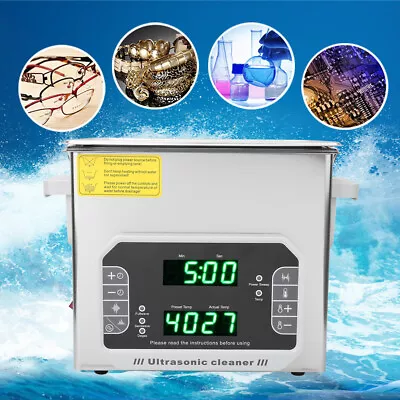 (UK Plug)3.2L Ultrasonic Cleaner DK-300PF Ultrasonic Cleaner Multifunctional • $287.79